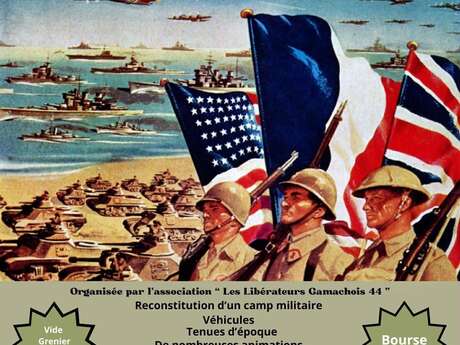 Camp WW2 : Reconstitution d'un camp militaire