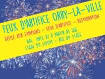 Feux d'artifice Orry-la-Ville