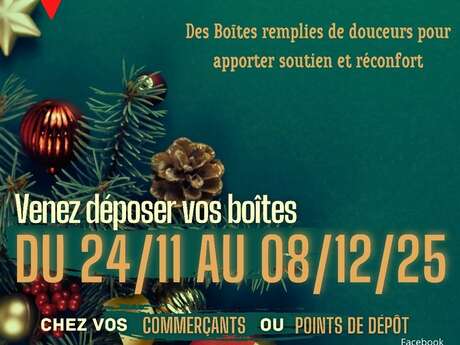 Les boites de Noël des sans-abris