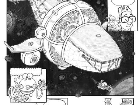 Atelier dessin BD adulte/ado : exploration spatiale !