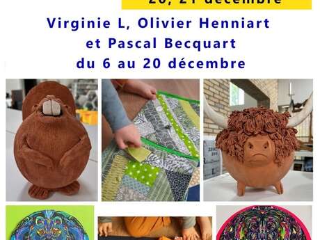 3 artistes exposent pour la Nuit des Arts