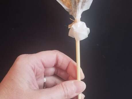 Atelier création de sucette à infuser avec chuchotements de fleurs