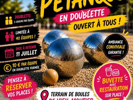 Concours de pétanque