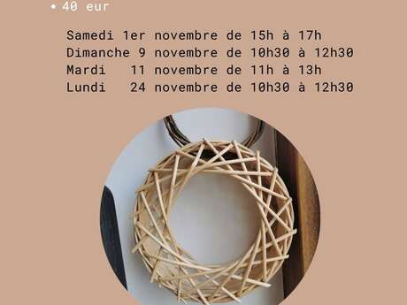Initiation à la vannerie