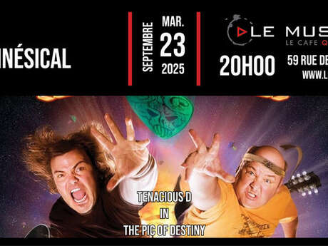 Cinésical: Tenacious D in "The pic of destiny"