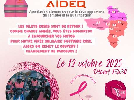 Octobre Rose 2025 : Rouler pour Octobre Rose
