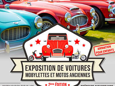 2e Exposition de voitures, mobylettes et motos anciennes