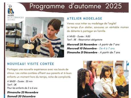 Programme d'automne - musée de la céramique desvres