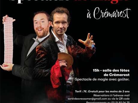 Spectacle de magie à crémarest