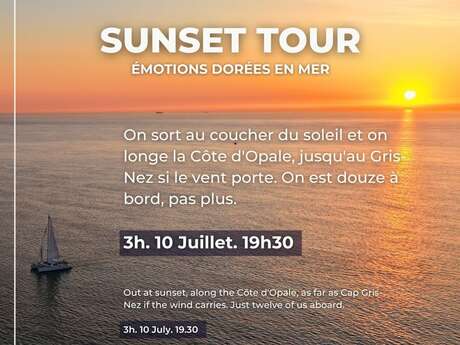Sunset tour avec saillink