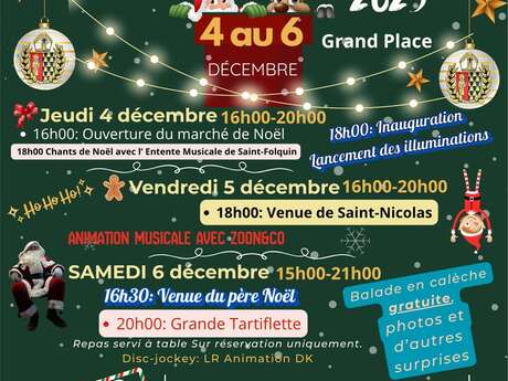 Marché de noël - saint-folquin