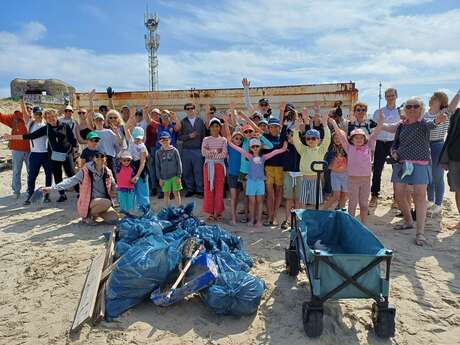 Nettoyage de plage : EVEILS