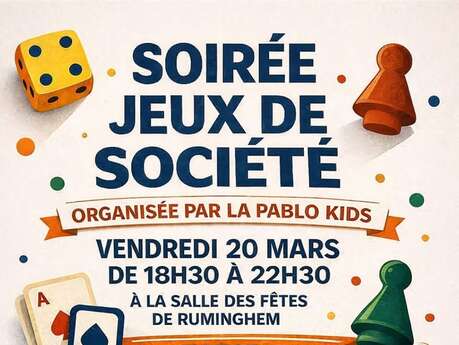 Soirée jeux de société