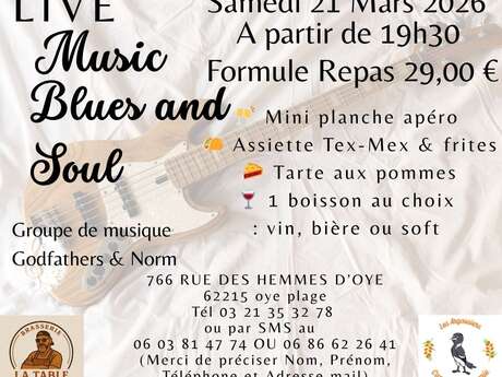 Live music - blues and soul