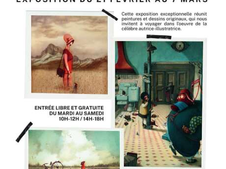 Exposition : Dans l'atelier de Rebecca Dautremer