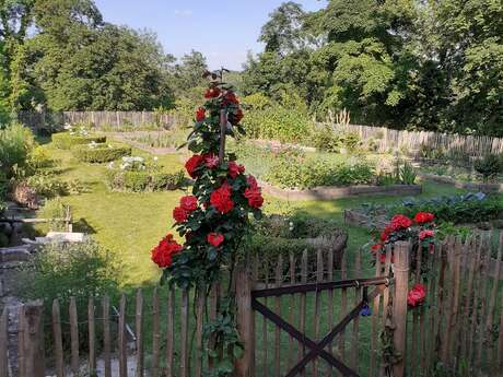 Jardin médiéval des sires de Coucy