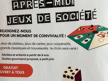 Jeux de société à volonté!