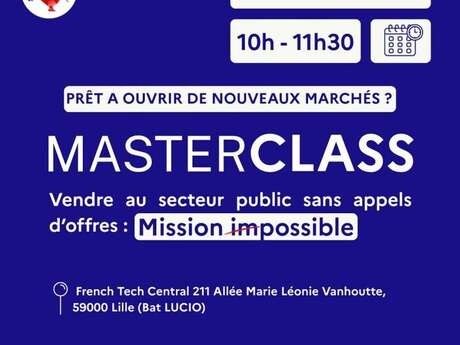 Masterclass - Vendre au secteur public sans l'enfer des appels d'offres