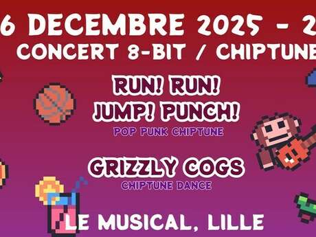 RUN! RUN! JUMP! PUNCH! + Grizzly Cogs