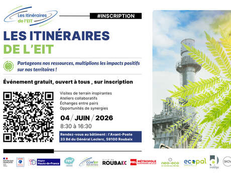 Itinéraires de l'EIT 2026 : Partageons les ressources, multiplions les impacts positifs sur nos territoires
