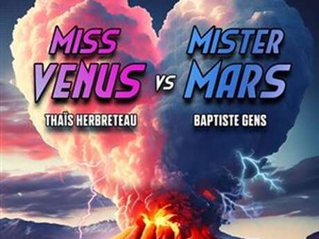 Théâtre : MISS VÉNUS CONTRE MISTER MARS