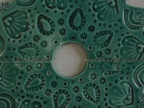 Vide poche ou bougeoir en argile