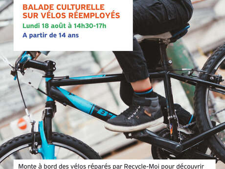 Balade culturelle à Roubaix, sur vélos réemployés !