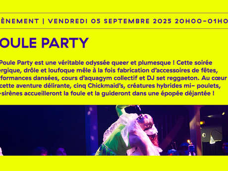 La Poule Party débarque dans toute sa splendeur queer et plumesque ! 🐔✨