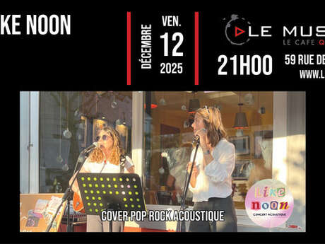 Like Noon (cover pop rock acoustique)