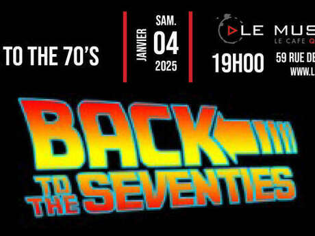 Soirée: Back to the 70's