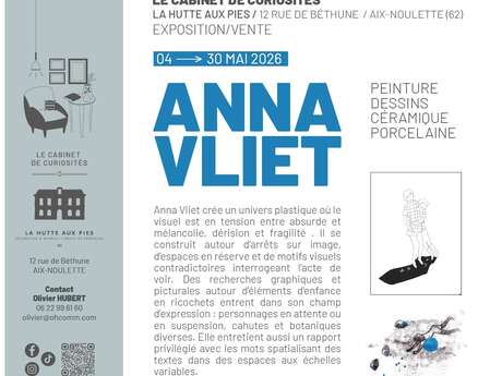 Exposition de l'artiste anna vliet