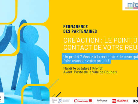Permanence des partenaires - Cré'Action