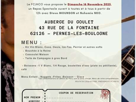 Auberge du goulet - repas dansant