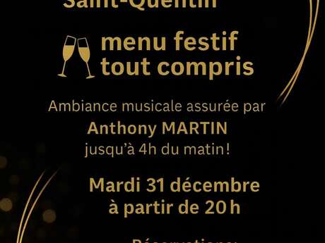 Réveillon de la Saint-Sylvestre à la Rotonde à Saint-Quentin