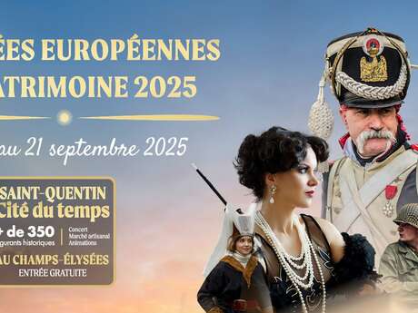 Journées Européennes du Patrimoine 2025 : Saint-Quentin-Cité du Temps