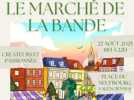 Le marché de la bande - place du Neufbourg