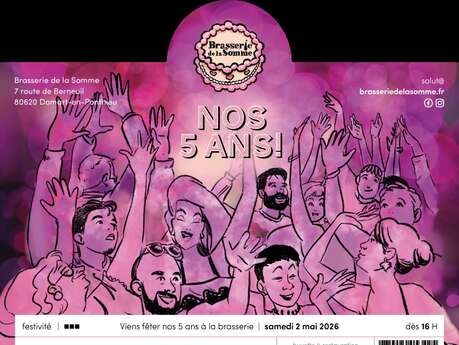Les 5 ans de la Brasserie de la Somme