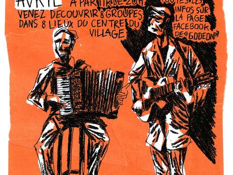 6ème fête de l'accordéon à Godewaersvelde
