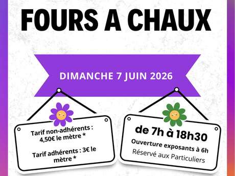 Brocante du quartier du Fours à Chaux de Senlis