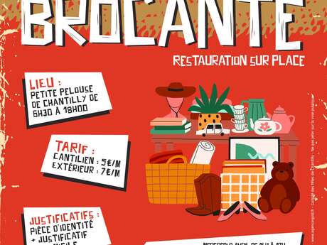 Brocante du comité des fêtes Chantilly