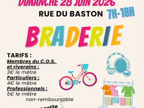 Cos wimereux : braderie du baston