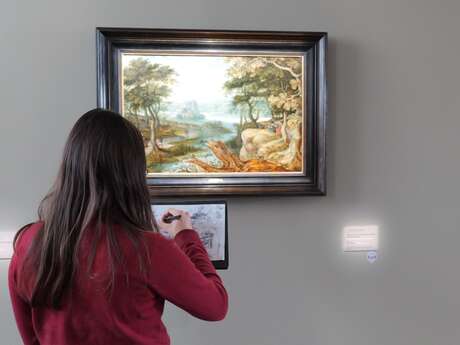Cours du soir de pratique artistique au Musée de Flandre