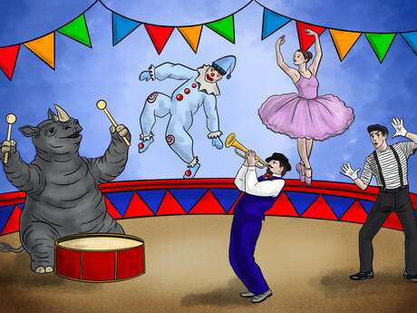 Parcours famille au Musée de Flandre : nono fait son cirque