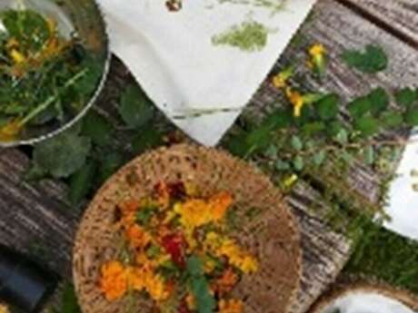 Atelier d’été : de la nature à l’empreinte végétale (tataki-zomé)