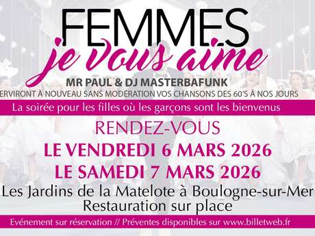 Les jardins de la matelote : femmes je vous aime