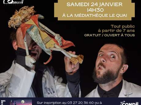 Spectacle - BibliOTRON à Condé-sur-l'Escaut