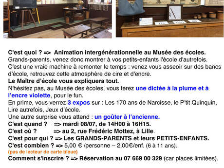 BON PLAN POUR GRANDS-PARENTS !