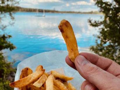 Rando guidée - frites et paysage "whaou"