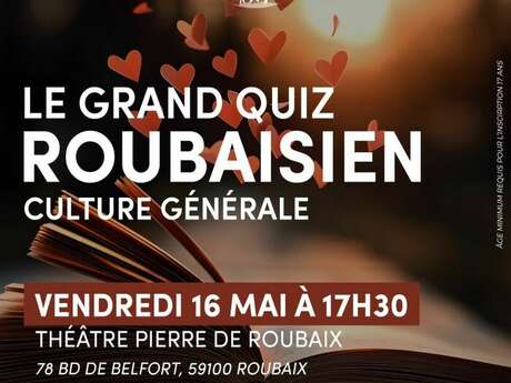 Le grand quizz roubaisien - culture générale