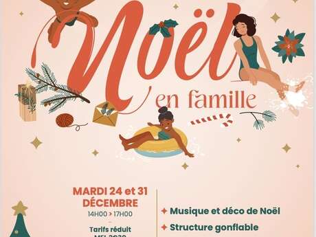 Noël en famille à la Piscine des Weppes